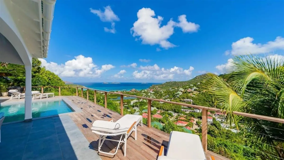Posh Villa Overlooking The Crystal-Clear Waters St. Barthelemy Saint Barthélemy