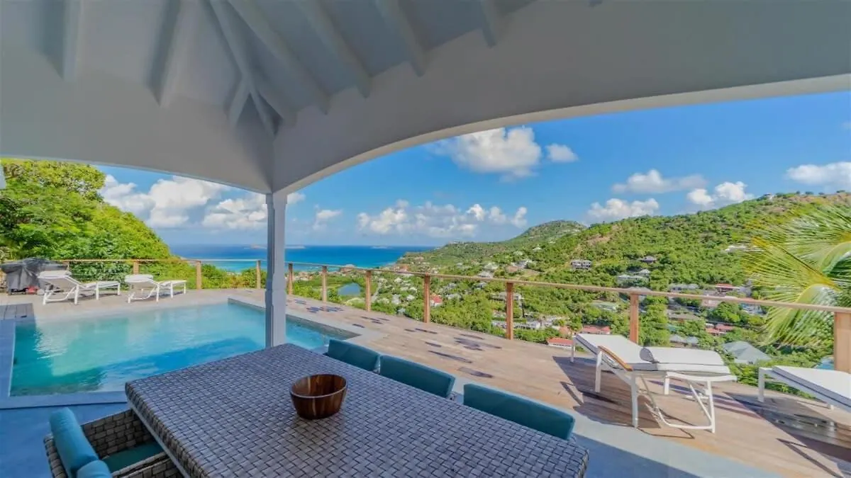 Posh Villa Overlooking The Crystal-Clear Waters St. Barthelemy Saint Barthélemy