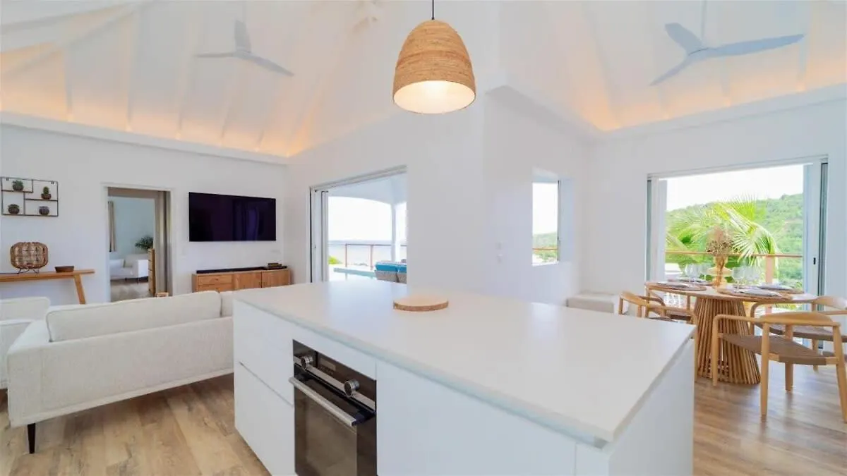 Posh Villa Overlooking The Crystal-Clear Waters St. Barthelemy 0*,  Saint Barthélemy